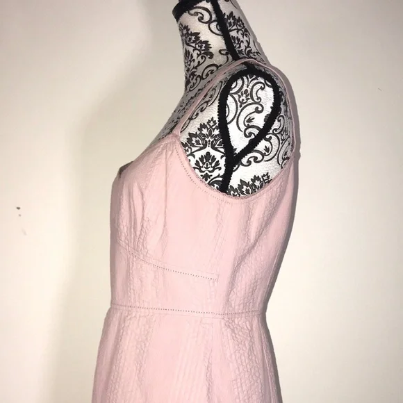 J. Crew Pink Sleeveless Maxi Dress Size 10 - Picture 4 of 9